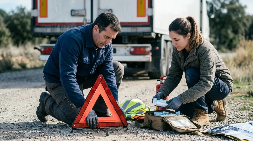 Protocolo de actuación para conductores ante un accidente de tráfico