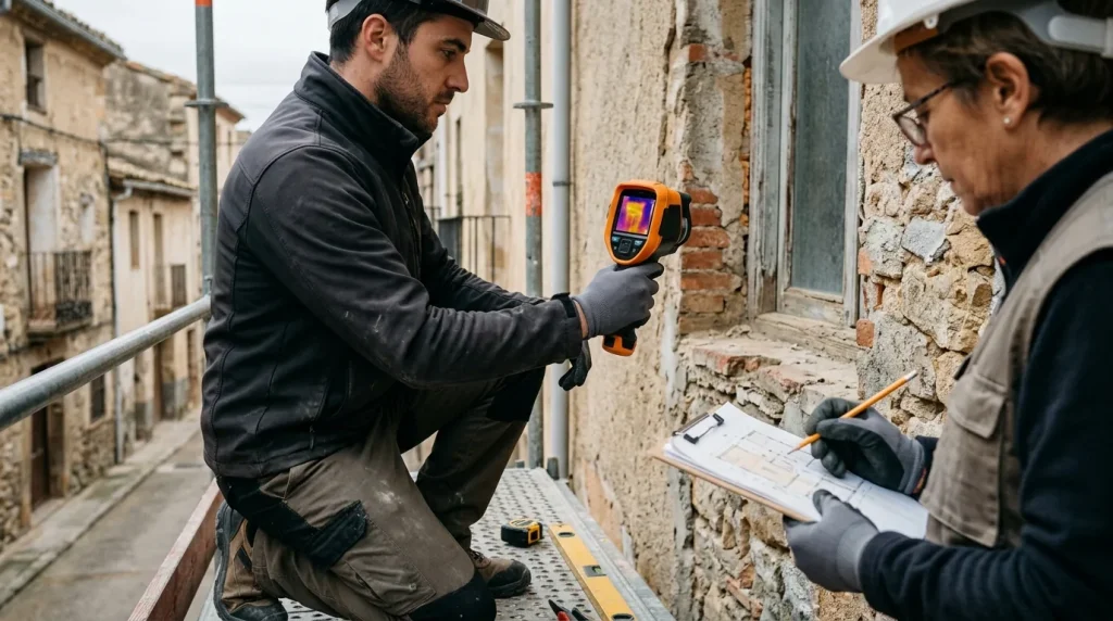 Rehabilitación energetica en los sistemas pasivos de los edificios