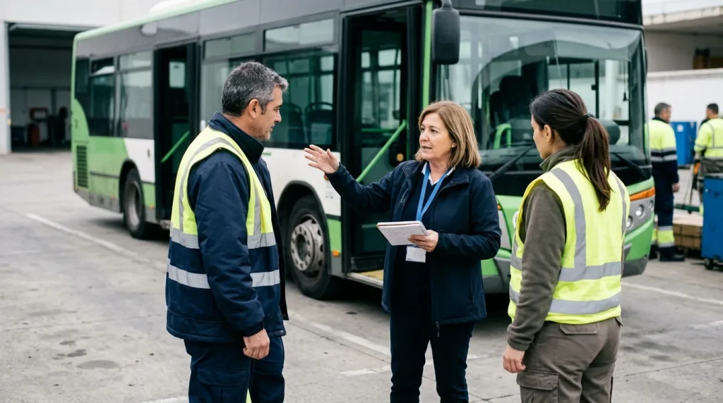 Sensibilización para la igualdad de género en el sector del transporte