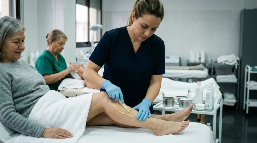 Servicios estéticos de higiene, depilación y maquillaje