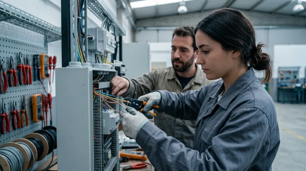 Sistemas auxiliares a las infraestructuras eléctricas