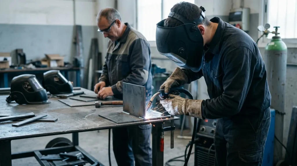 Soldadura por arco bajo gas protector con electrodo consumible, soldeo «MIG/MAG»