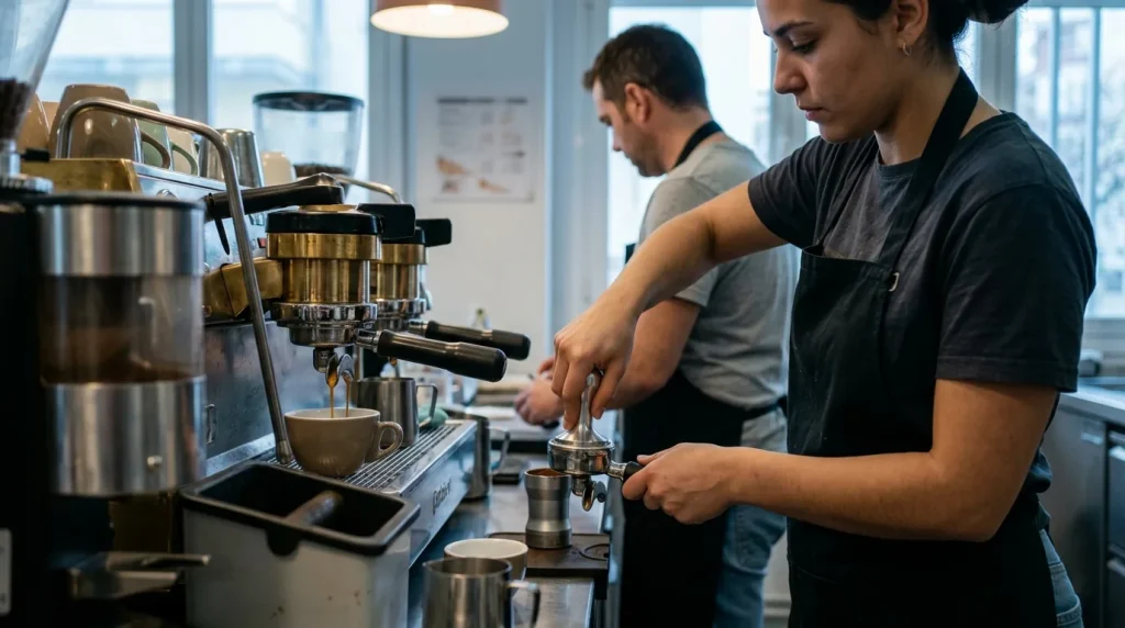 Técnicas para la elaboración de cafés