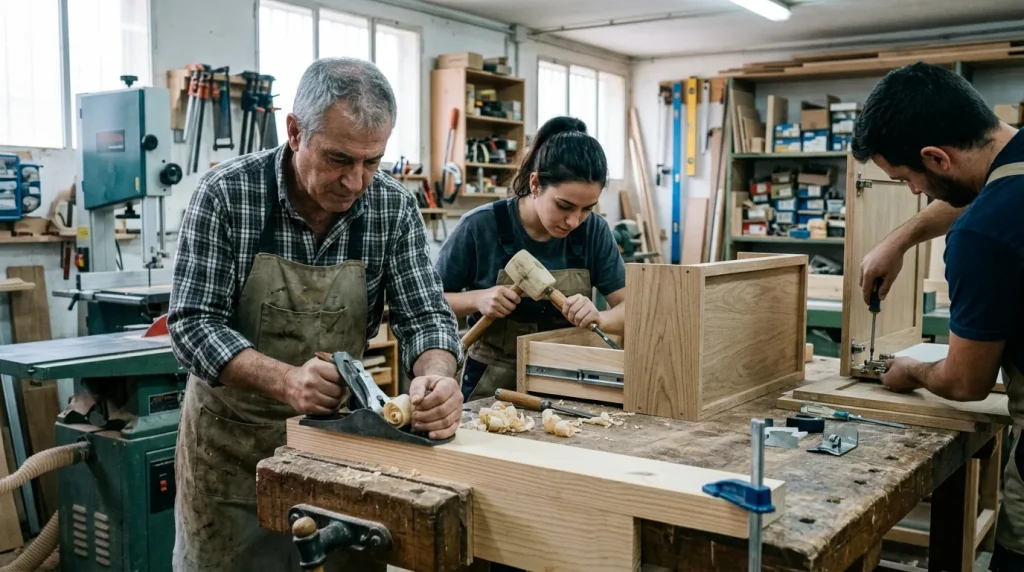 Trabajos de carpintería y mueble