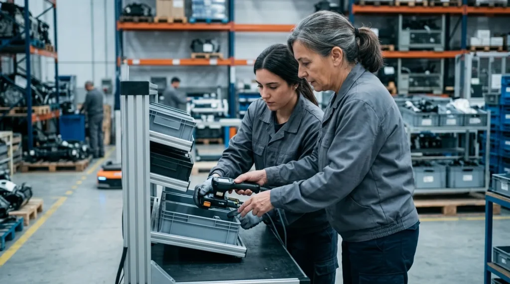 Transformación logística del sector automoción en un entorno de industria 4.0