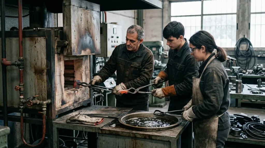 Tratamientos térmicos en fabricación mecánica
