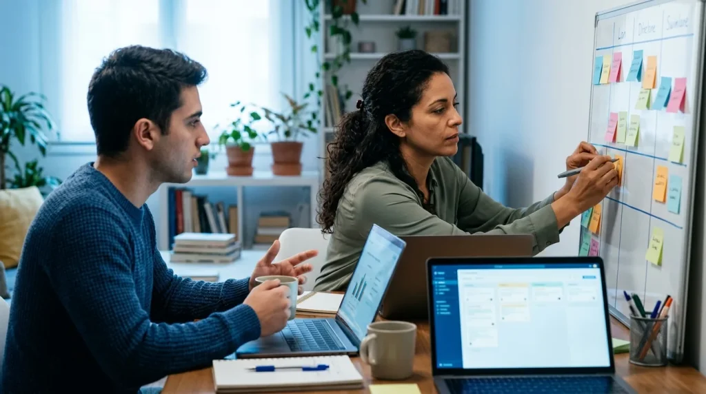 Working from home project management en el sector de publicidad